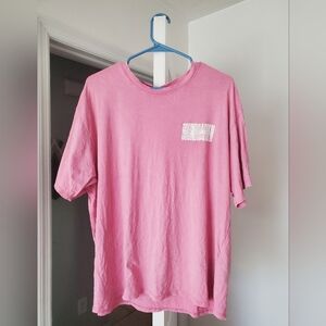 H&M Divided Pink Soundgarden Oversized T-Shirt